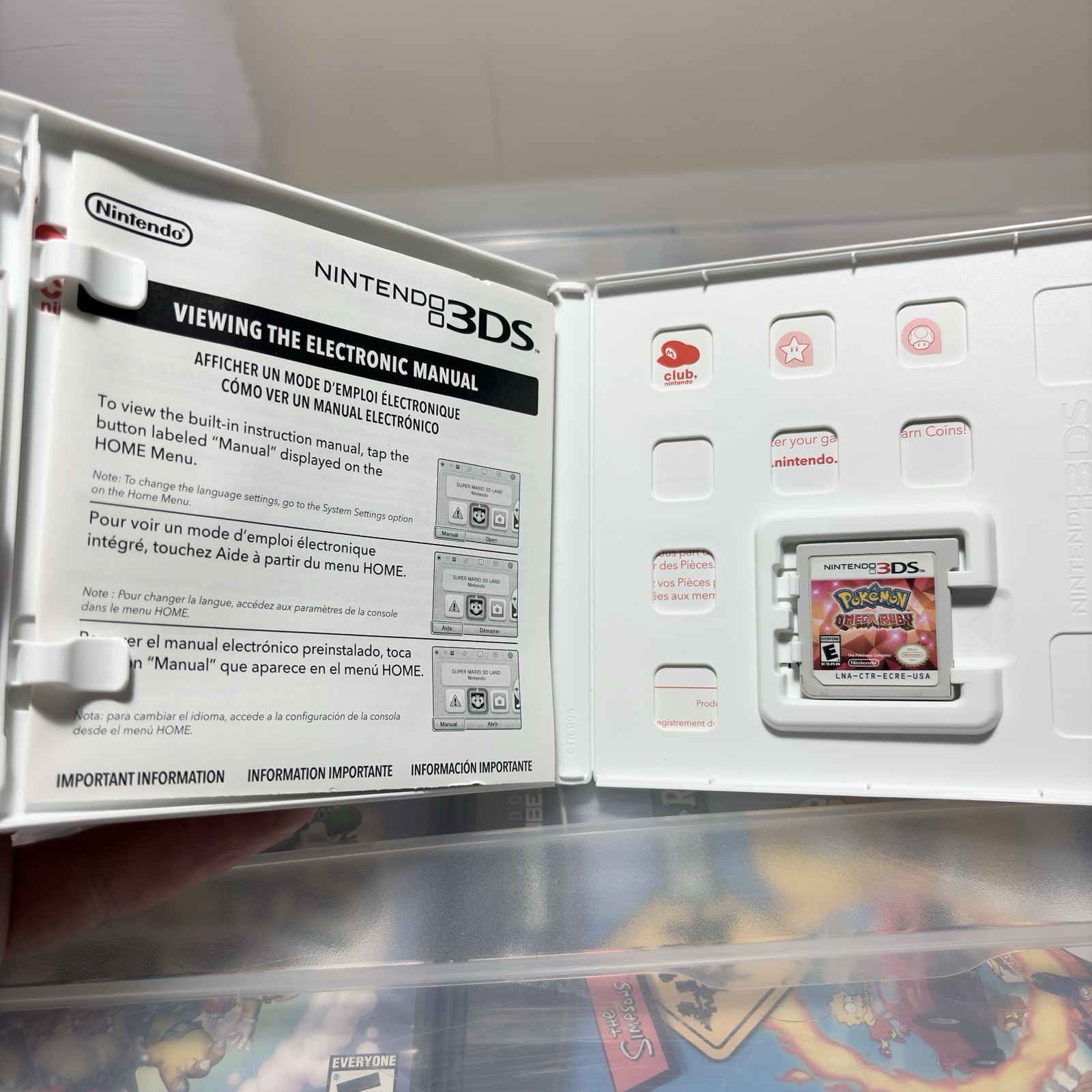 Pokemon Omega Ruby Nintendo 3DS Complete CIB Tested Authentic Clean Fast Ship