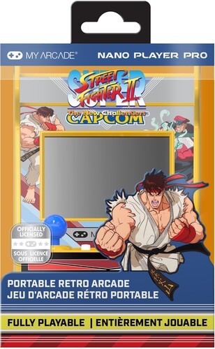 My Arcade DGUNL-4184 Super Street Fighter II Nano Player Pro Portable Retro Arca