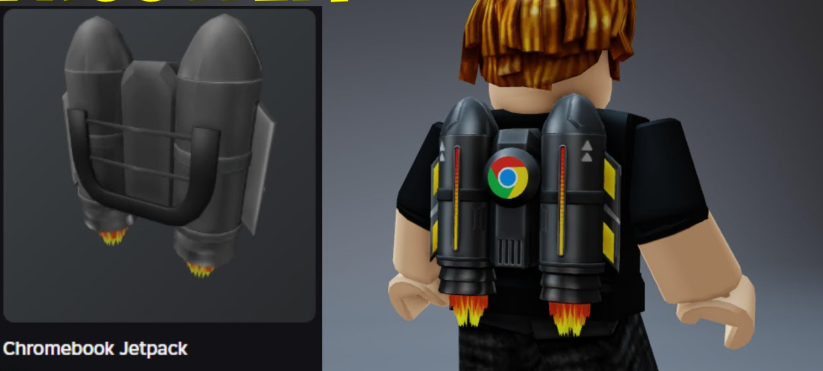 EXCLUSIVE Roblox Chromebook jetpack AND scooter to use in Bloxburg!!