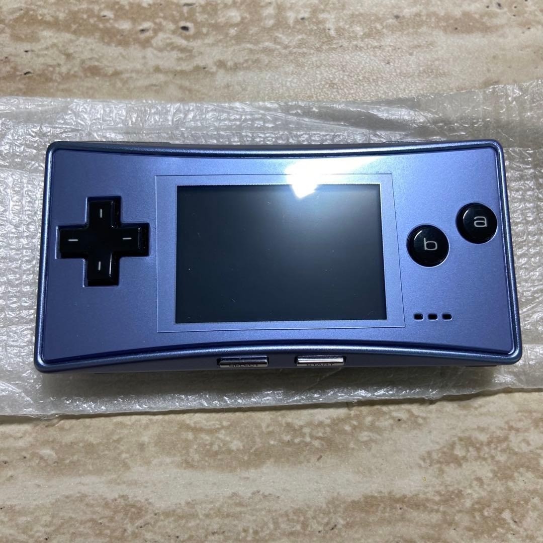 Nintendo Game Boy Micro Blue Console Complete in Box CIB Near Mint 7203