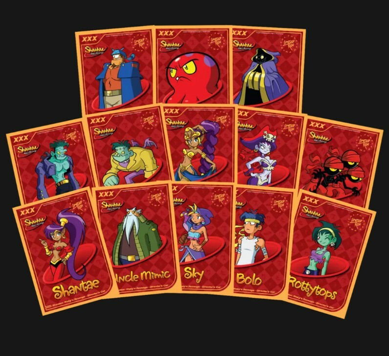 SHANTAE RISKY’S REVENGE TRADING CARD SET ready to ship
