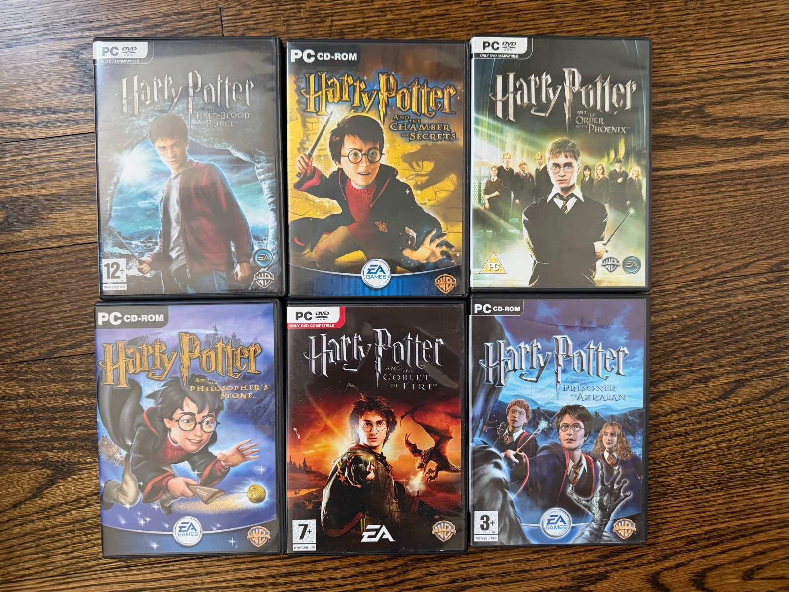 pc HARRY POTTER Games PC CD/DVD-ROM Region Free PAL