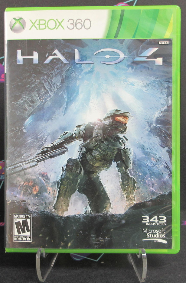 Halo 4 Xbox 360 CIB Complete Tested Working 343 Industries Sci Fi Shooter Rare