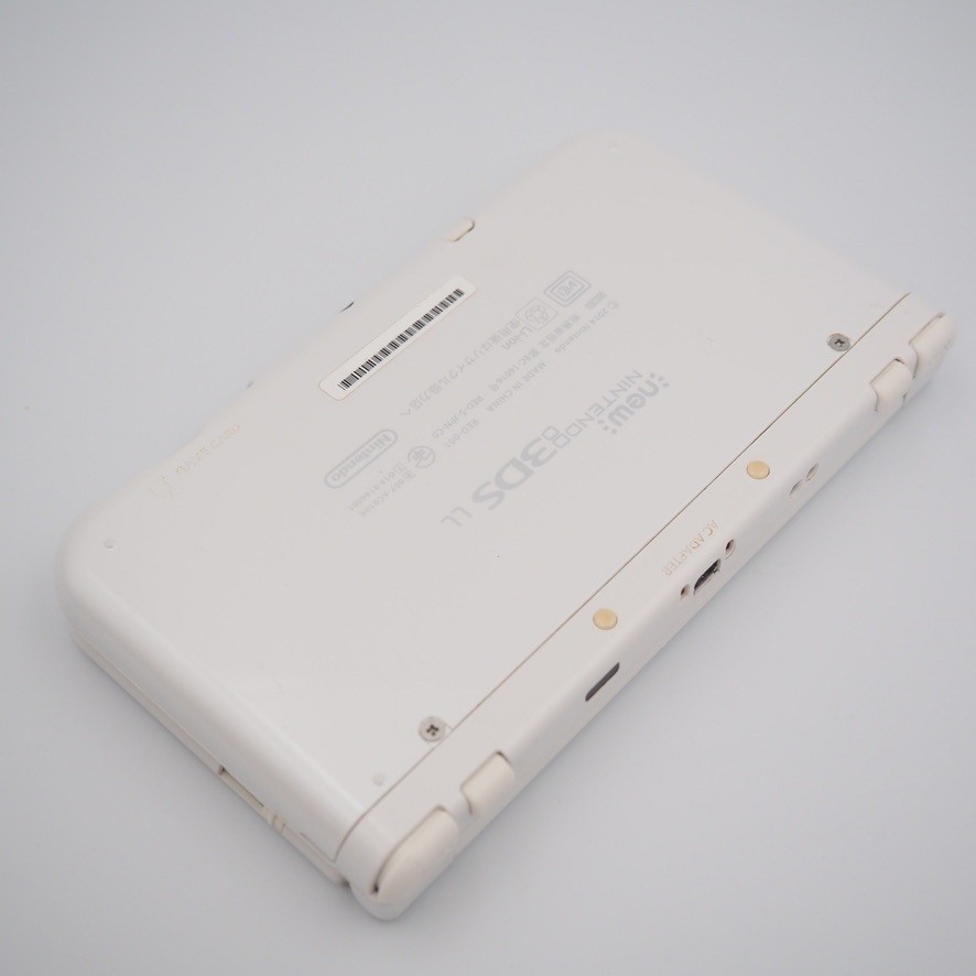 [Dual IPS] New Nintendo 3DS XL LL Pearl White Console Tested working w/Charger