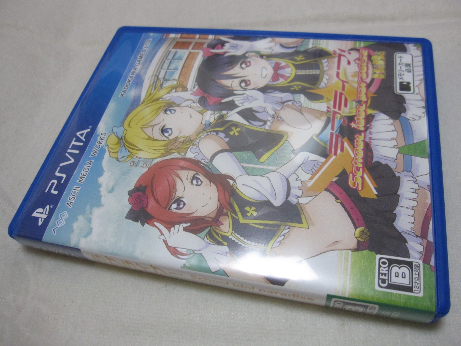 7-14 Days to USA. W/Card Vita Love Live School idol Paradise Vol 2 BiBi Japan