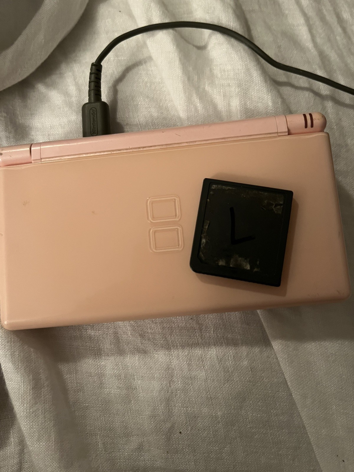 Nintendo DS Lite Pink Handheld System [Stylus included] Tested