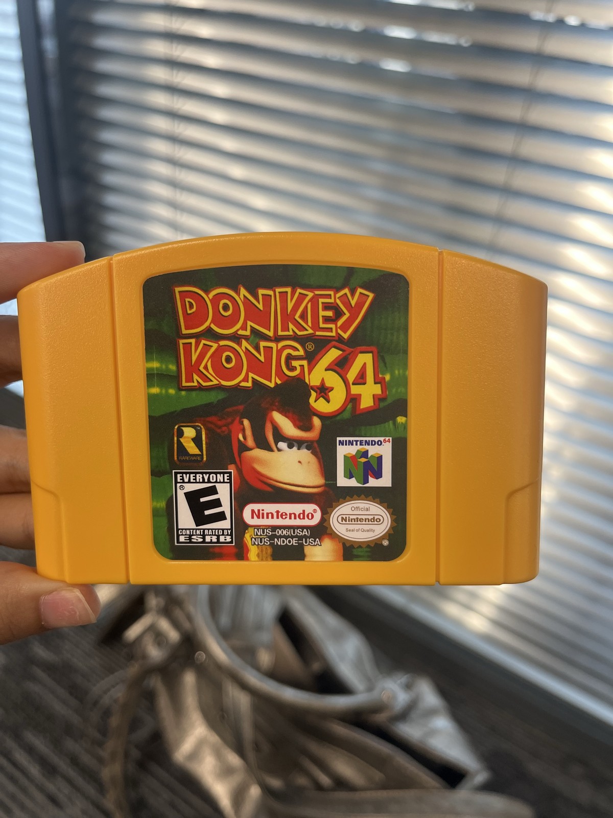 Donkey Kong 64 N64 Game Cartridge – US Version for Nintendo 64 Console
