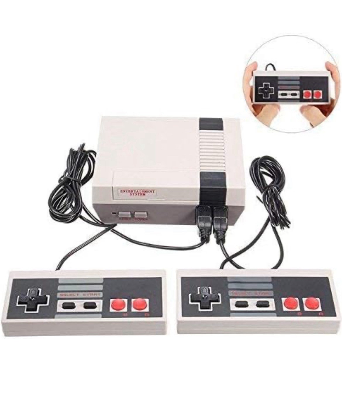 New Mini Anniversary Edition Video Game Console 620 Built In Games W/2 Control