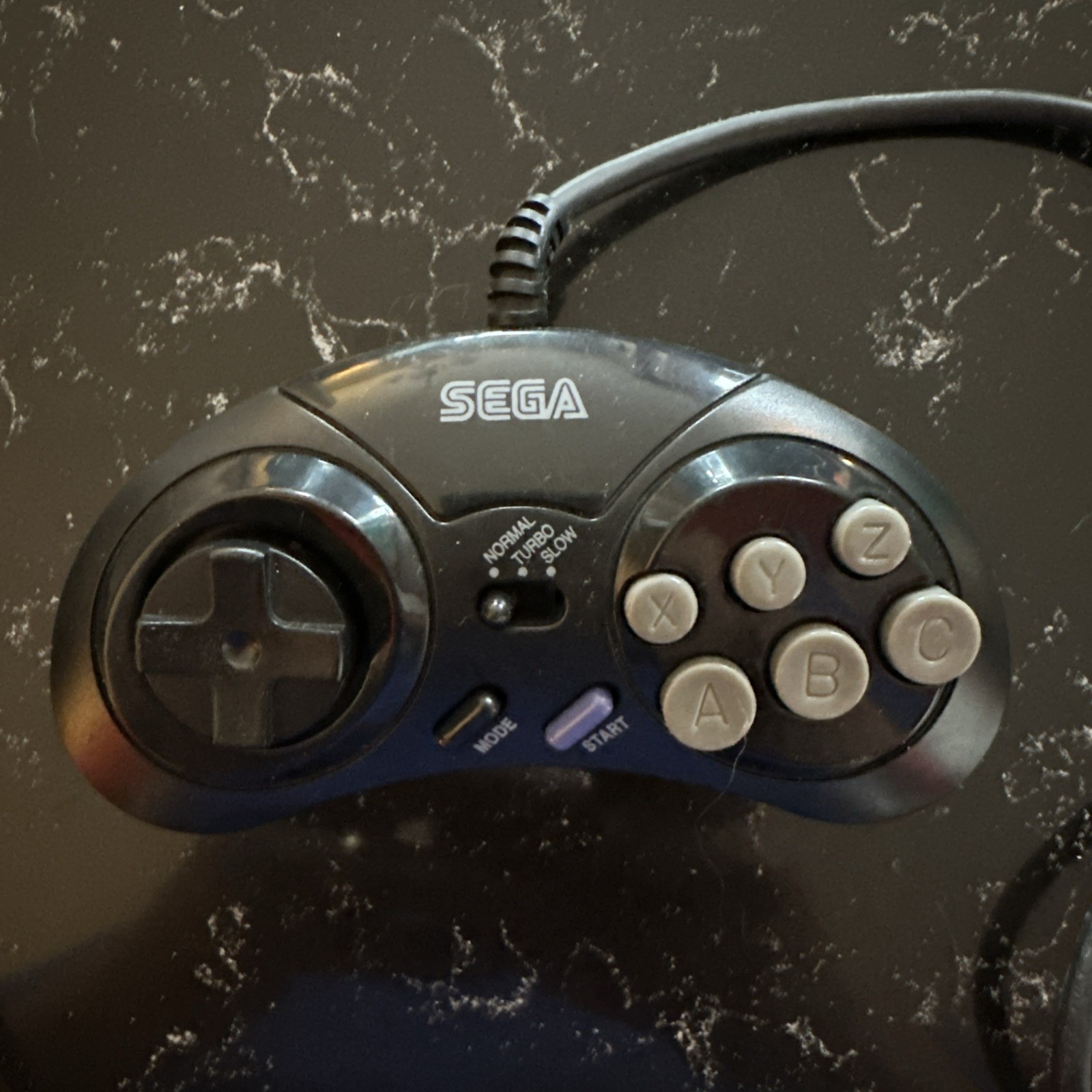 SEGA Genesis Model 2 MK-1631 With Cords And Two Controllers Tested Works Turbo