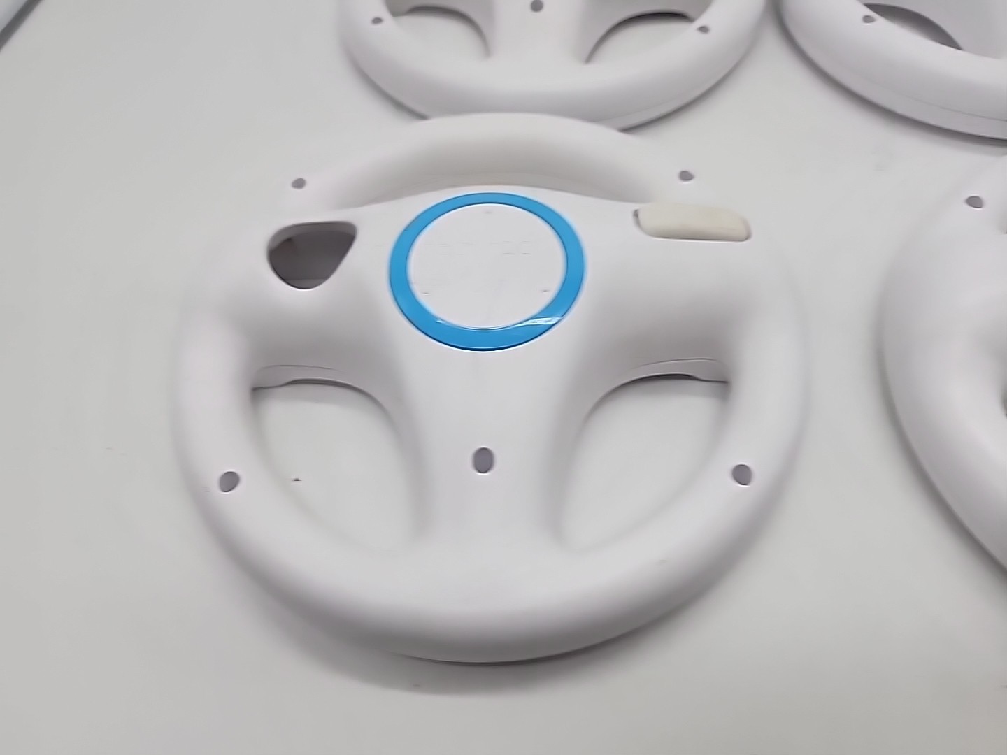 Lot 4 OEM Official Genuine NINTENDO Wii MARIO KART Racing Steering Wheel RVL-024
