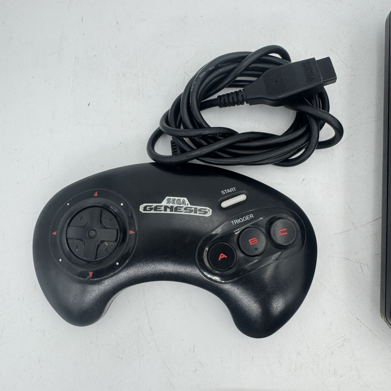 Sega Genesis Console MK-1631 W/ 1 Controller And 5 Games Bundle
