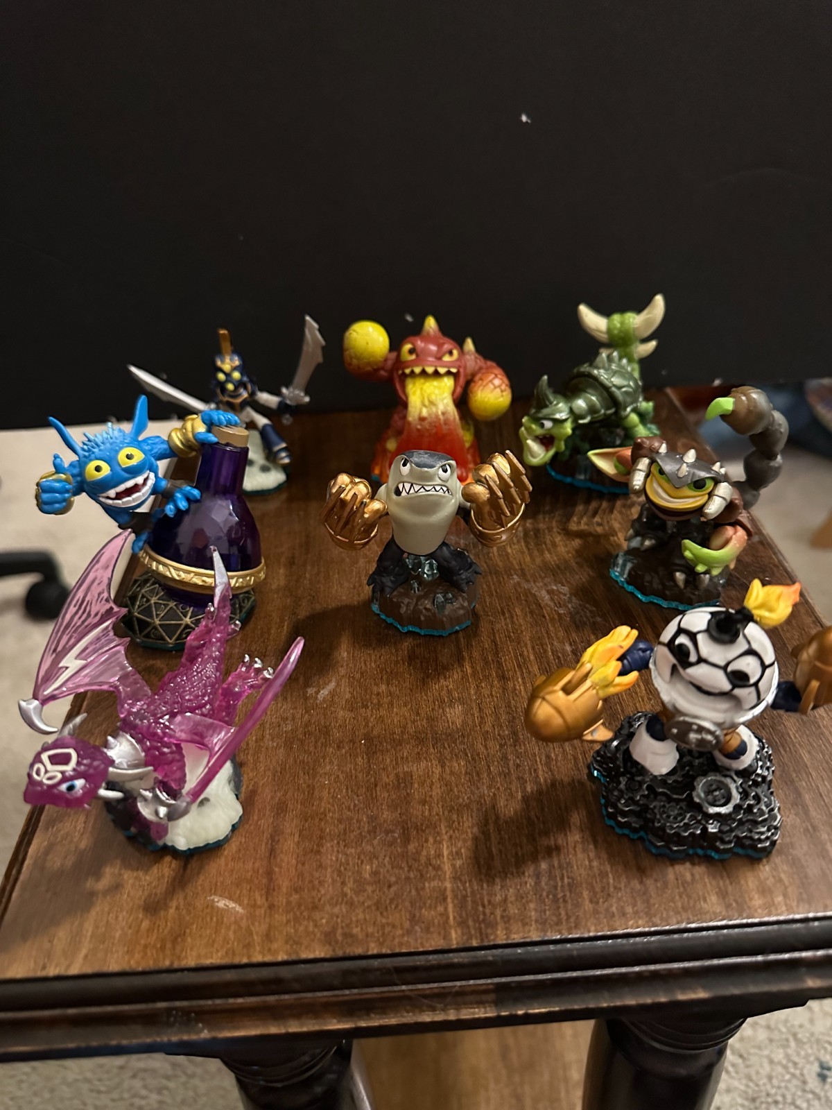 Skylanders swap force assorted Skylanders Phantom Cynder and kickoff countdown