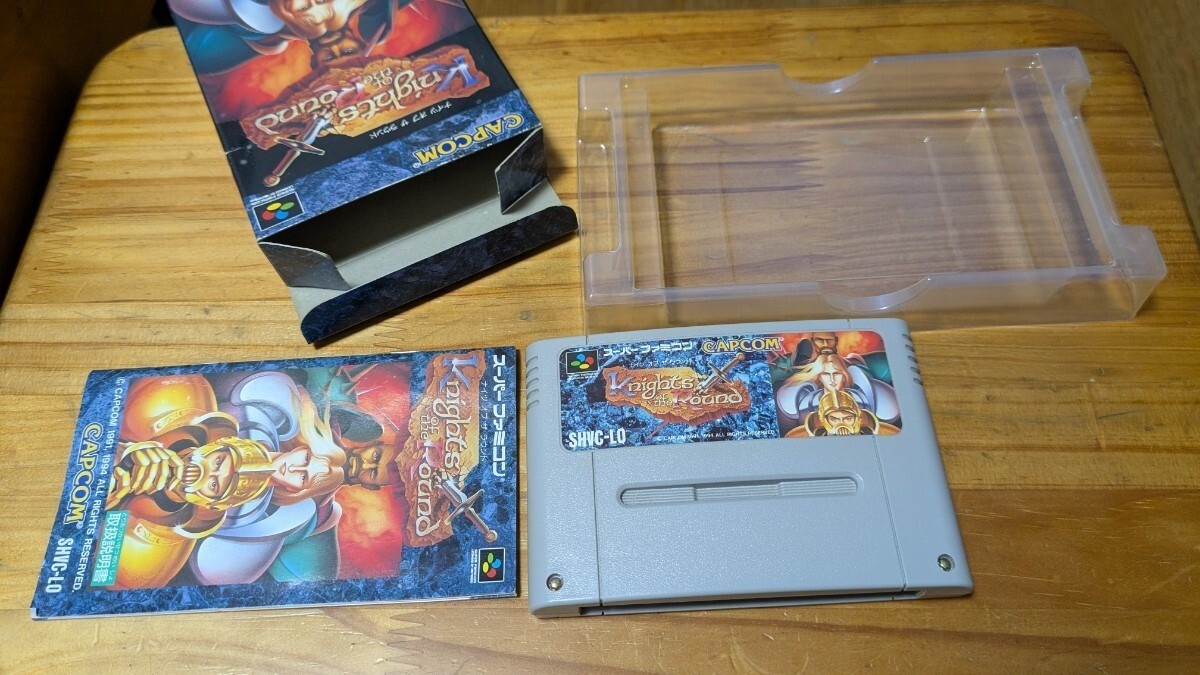 KNIGHTS OF THE ROUND Nintendo Super Famicom SFC Used Very Good Condition