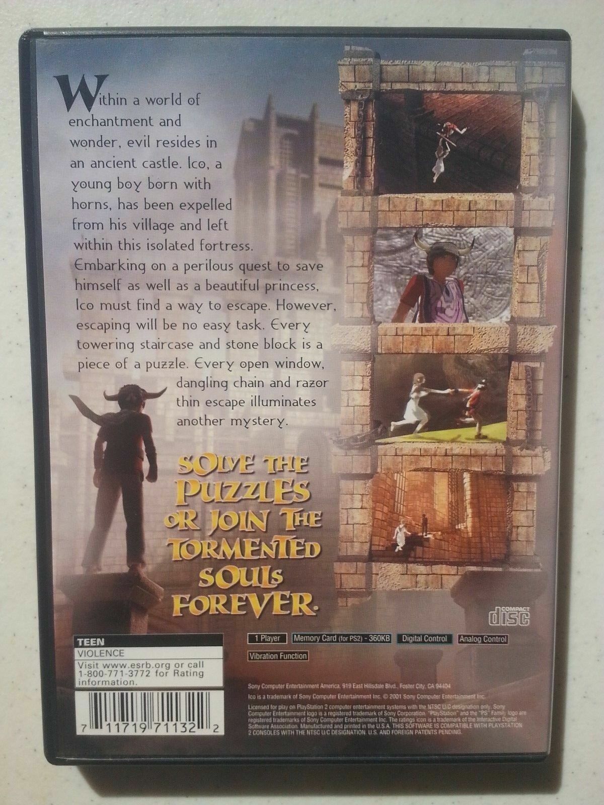 Ico (SONY PlayStation 2) PS2 Shadow of the Colossus UNPLAYED COMPLETE NEW MINT