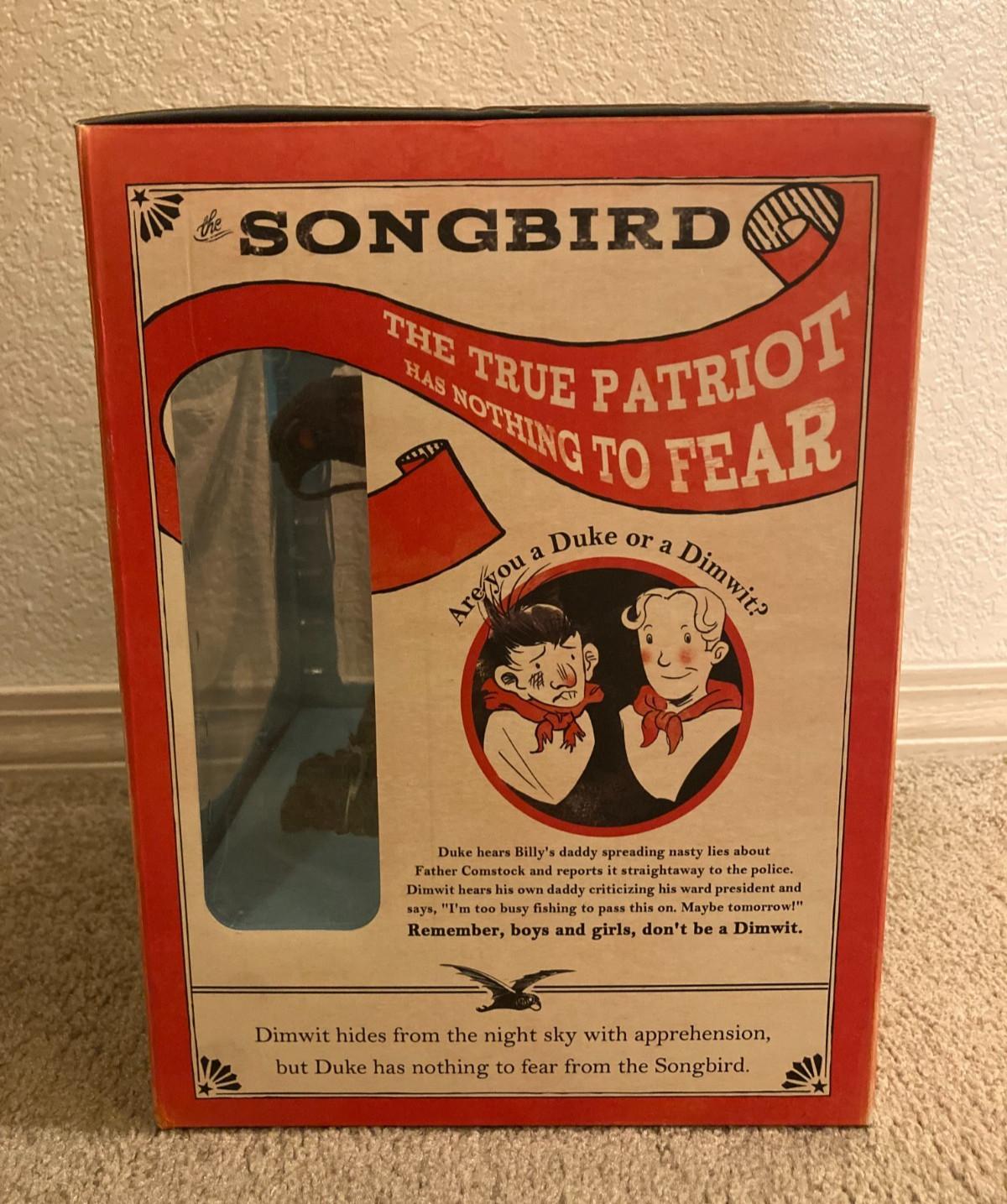 Limited Songbird Edition Bioshock Infinite Songbird Statue + Figurine & Keychain