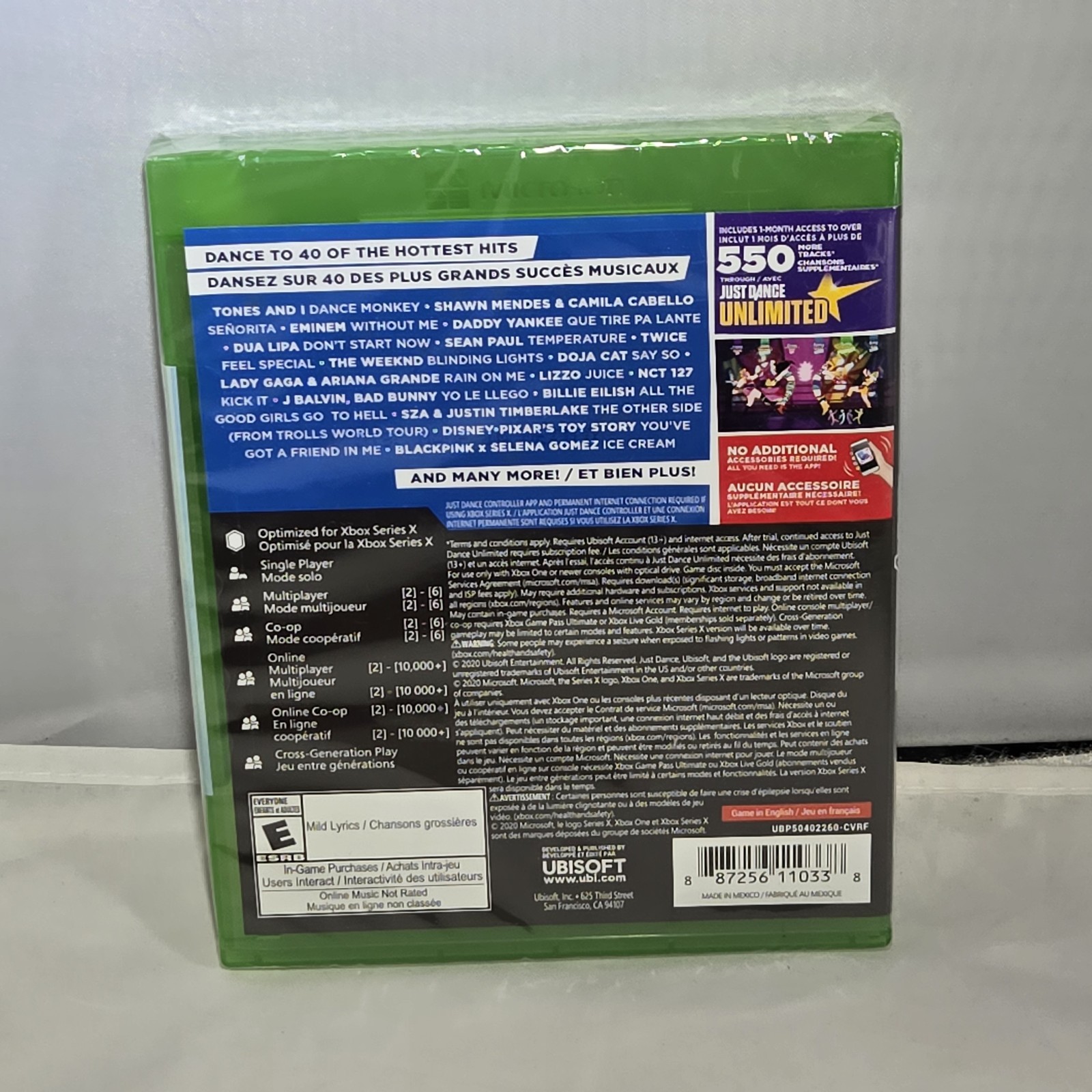 Just Dance 2021 – Microsoft Xbox One/Xbox Series X – NEW, SEALED