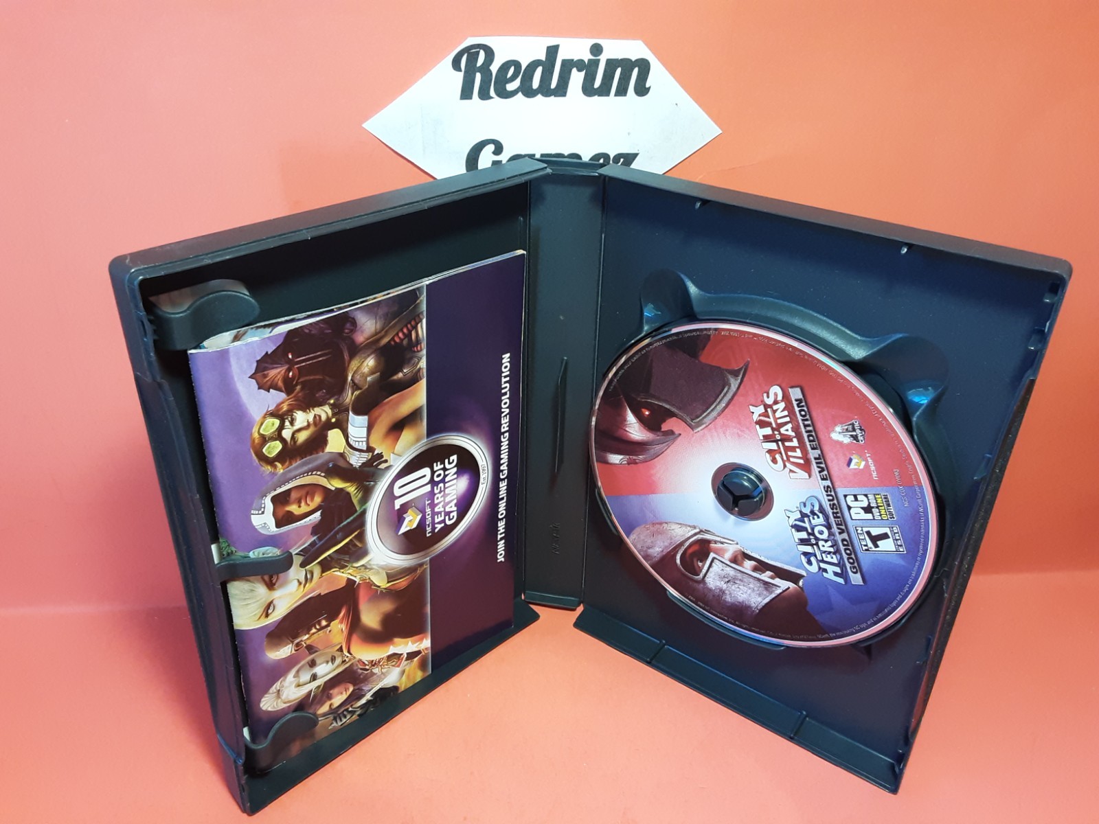 City Of Heroes City Of Villians Windows PC CD-Rom Video Games NCSOFT
