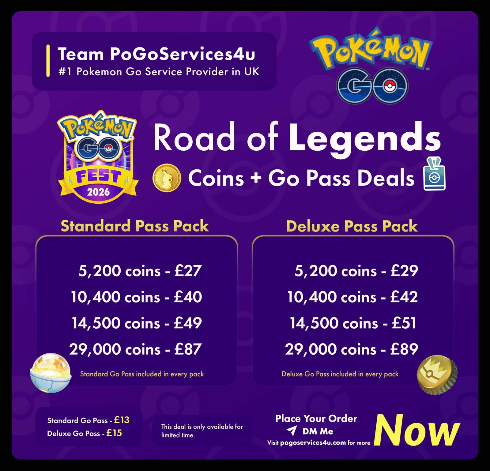 Pokèmon Go Coins 14,500 Pokecoins & Gold Bottle Cap/FAST/READ DESCRIPTION