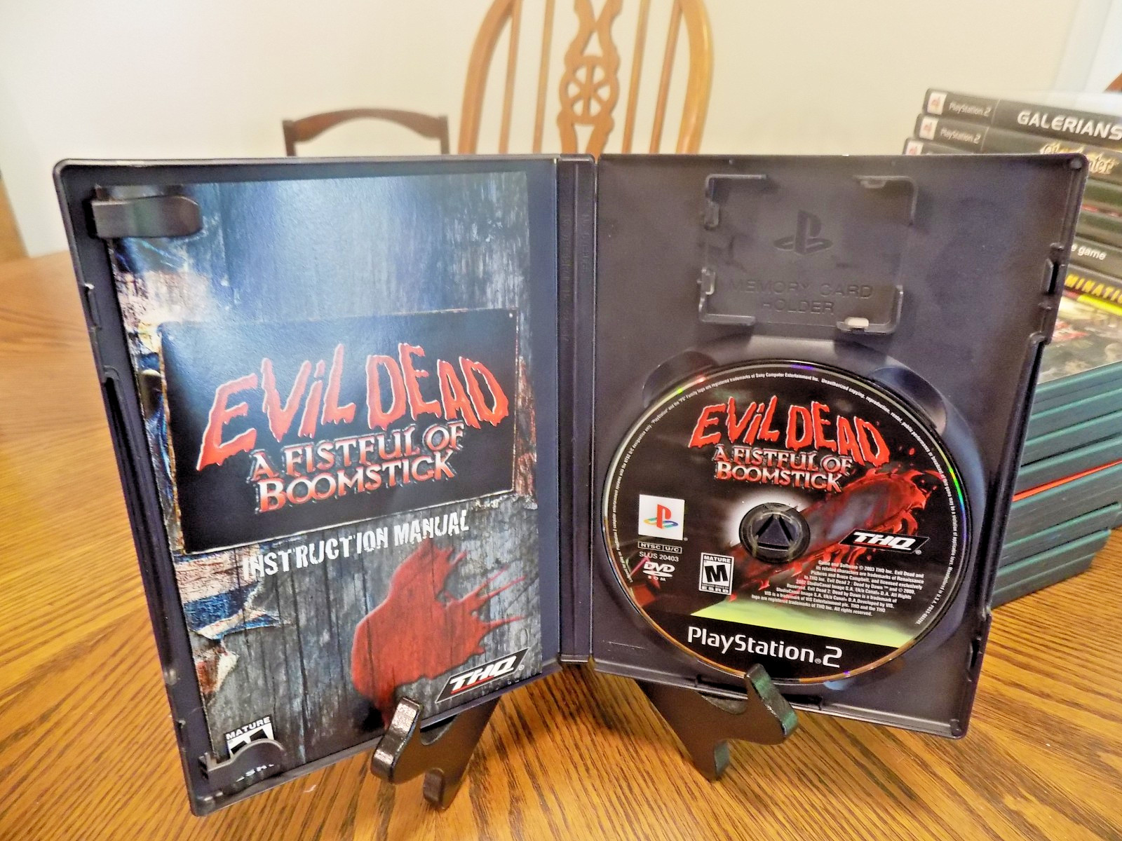 Evil Dead: A Fistful of Boomstick CIB good shape PS2 (Sony PlayStation 2, 2003)