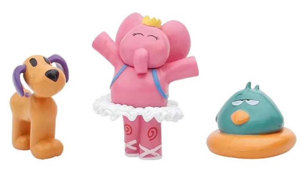 Pocoyo 7pcs Figure Set Pocoyo, Elly, Pato, Loula, Nina, Sleepy Bird, Fred