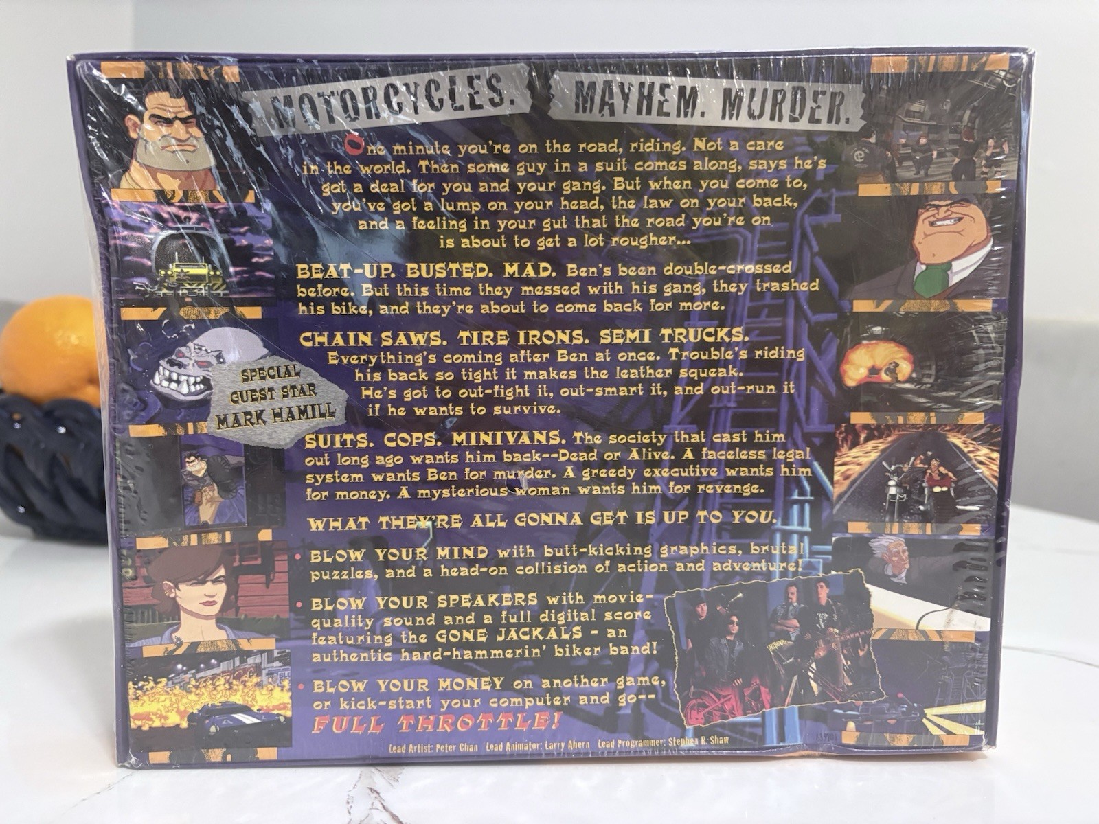 LucasArts Full Throttle Limited Edition Enhanced Mac Power Macintosh