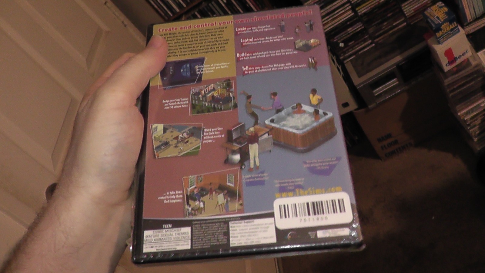 new sealed the sims pc game