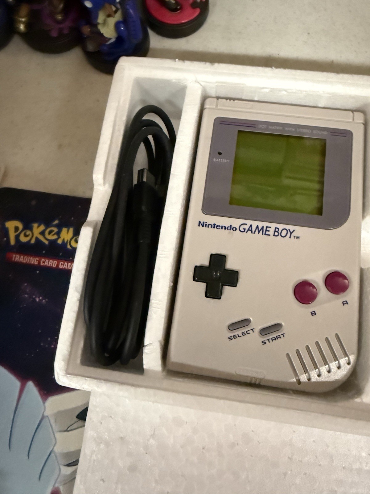 1989 Nintendo Game Boy Console DMG-01 Complete Box w/ Tetris & Manual CIB Works