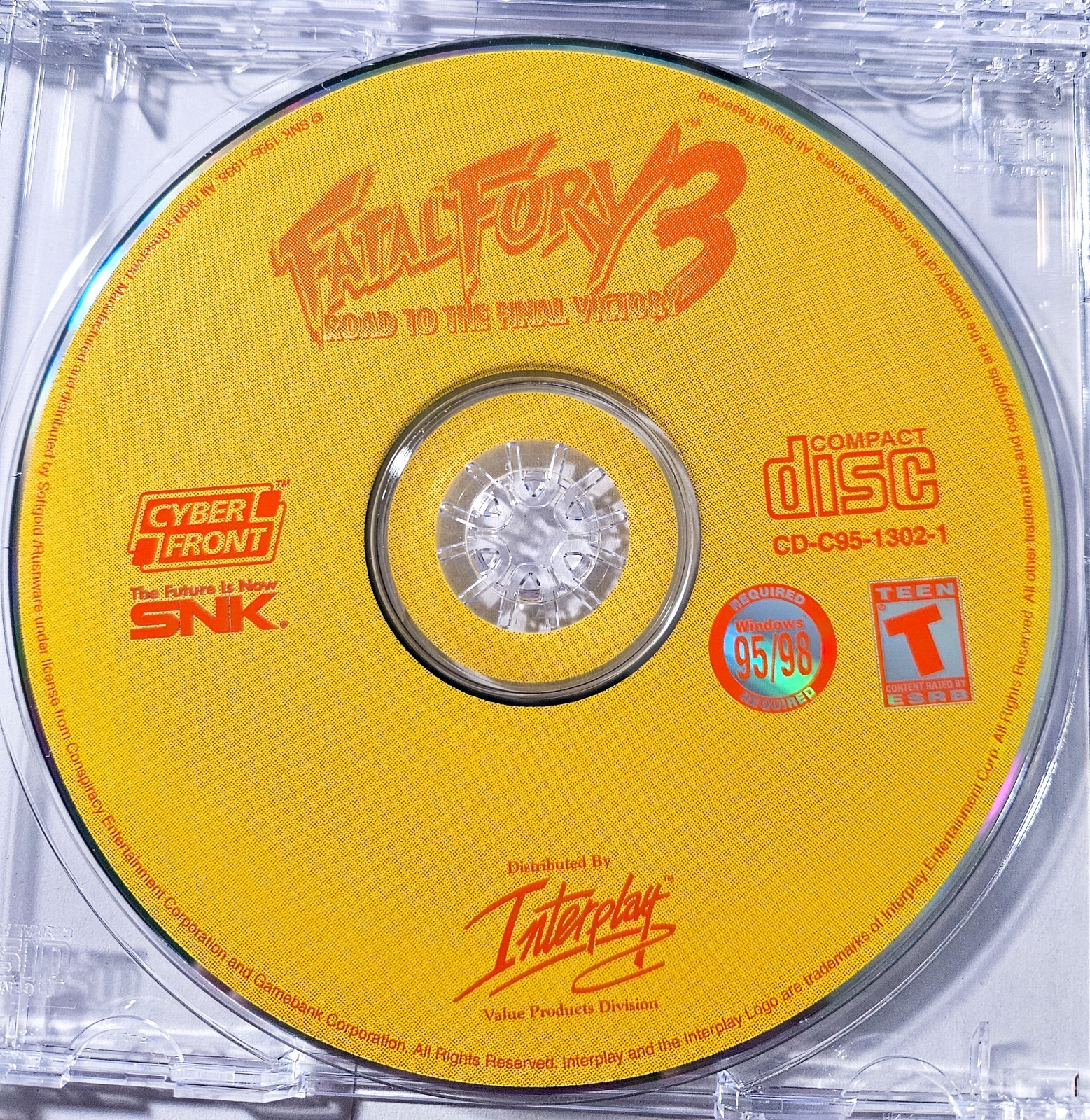 Samurai Shodown 2/Fatal Fury 3 CD-ROM (2-Disc Set) for Windows 95/98