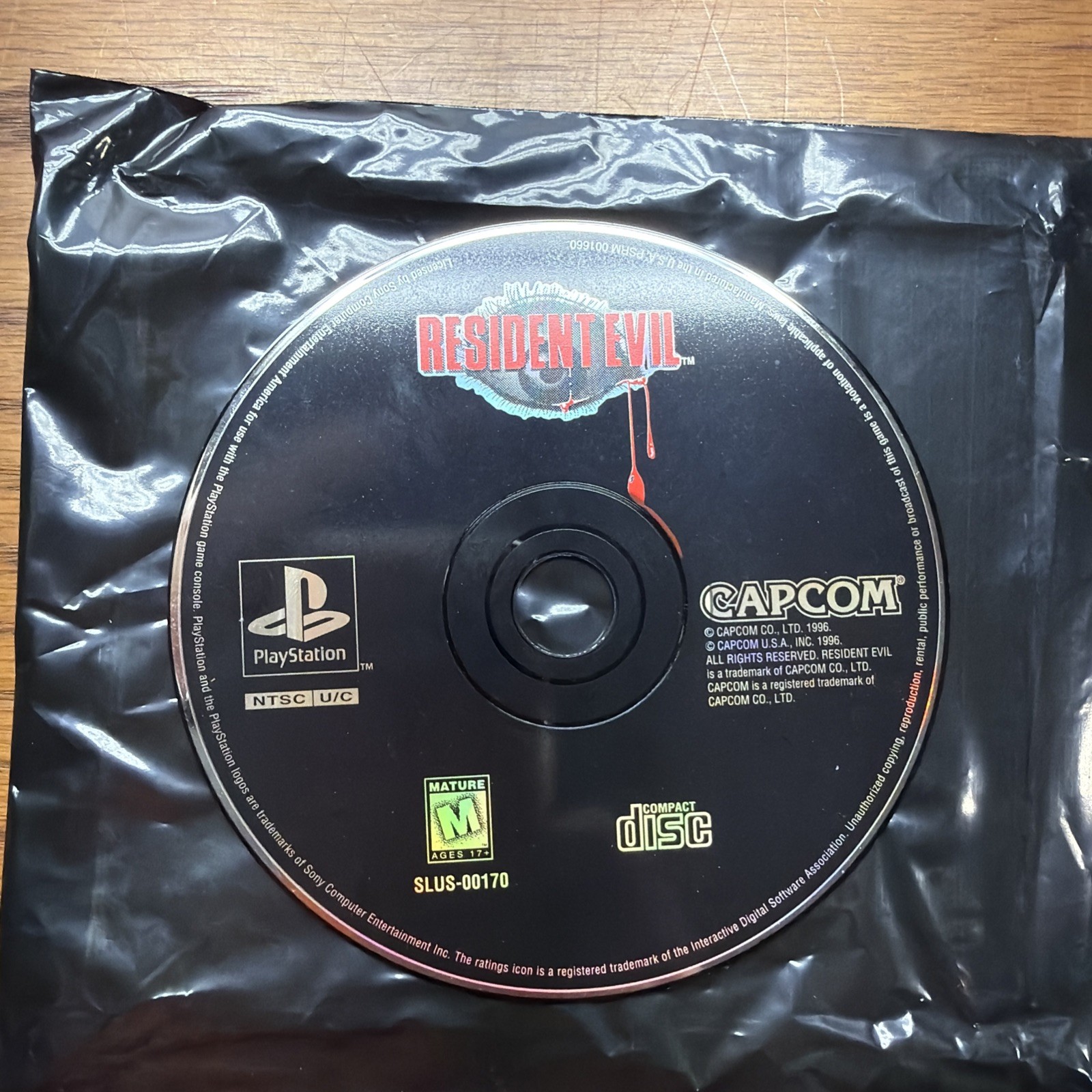 Resident Evil (Sony PlayStation 1, 1996) PS1 CIB Long Box