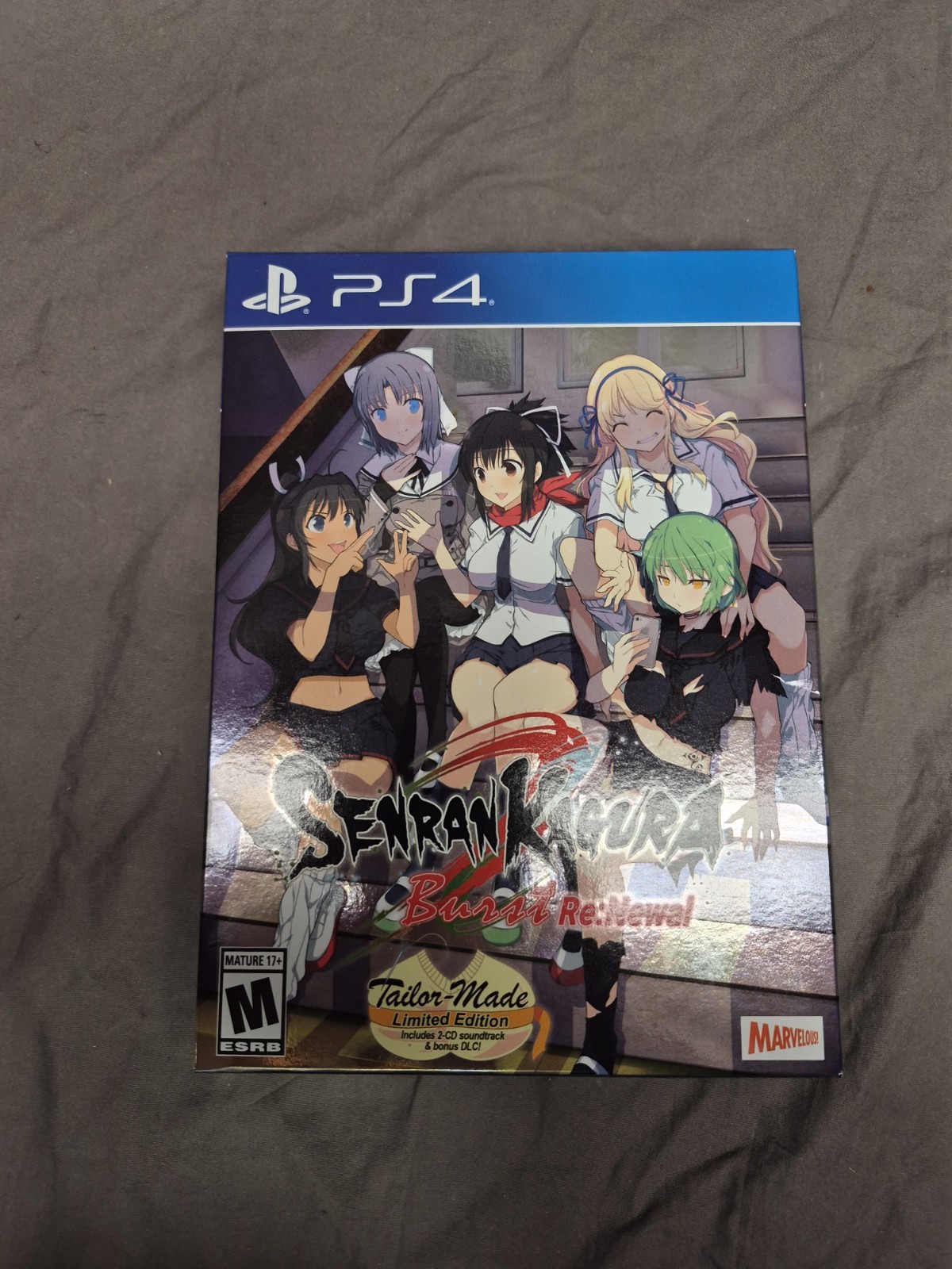 Senran Kagura Burst Re:Newal – At the Seames Limited Edition NO GAME. Song PS4