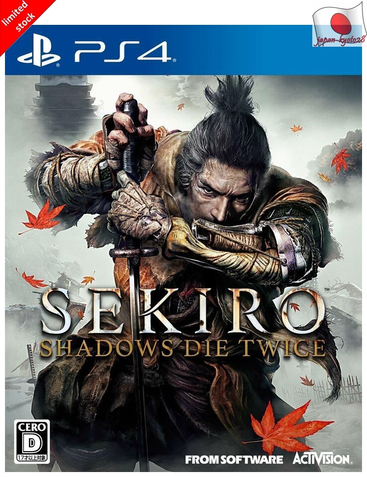 SEKIRO: SHADOWS DIE TWICE PS4 From Software Sony Playstation 4 From Japan