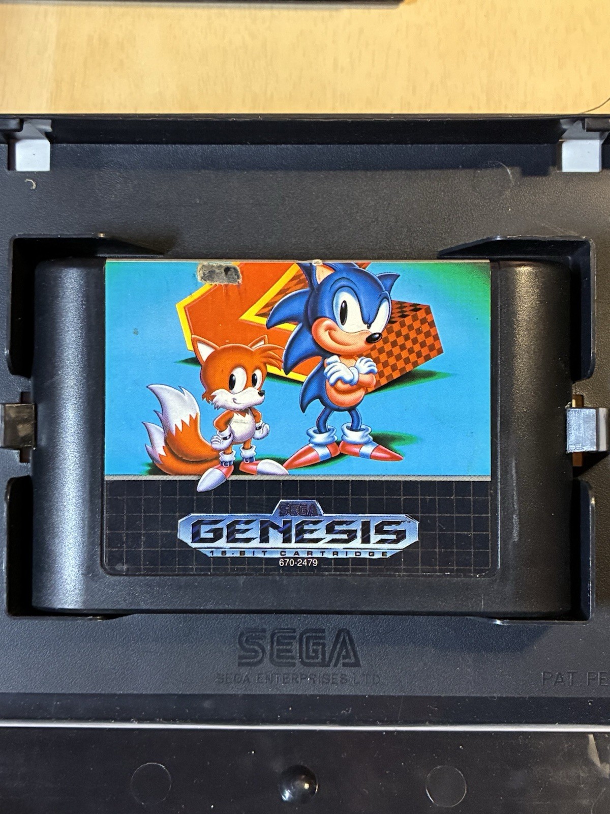 Sonic the Hedgehog 2 Sega Genesis Case & Cartridge Tested Authentic No Manual 🦔