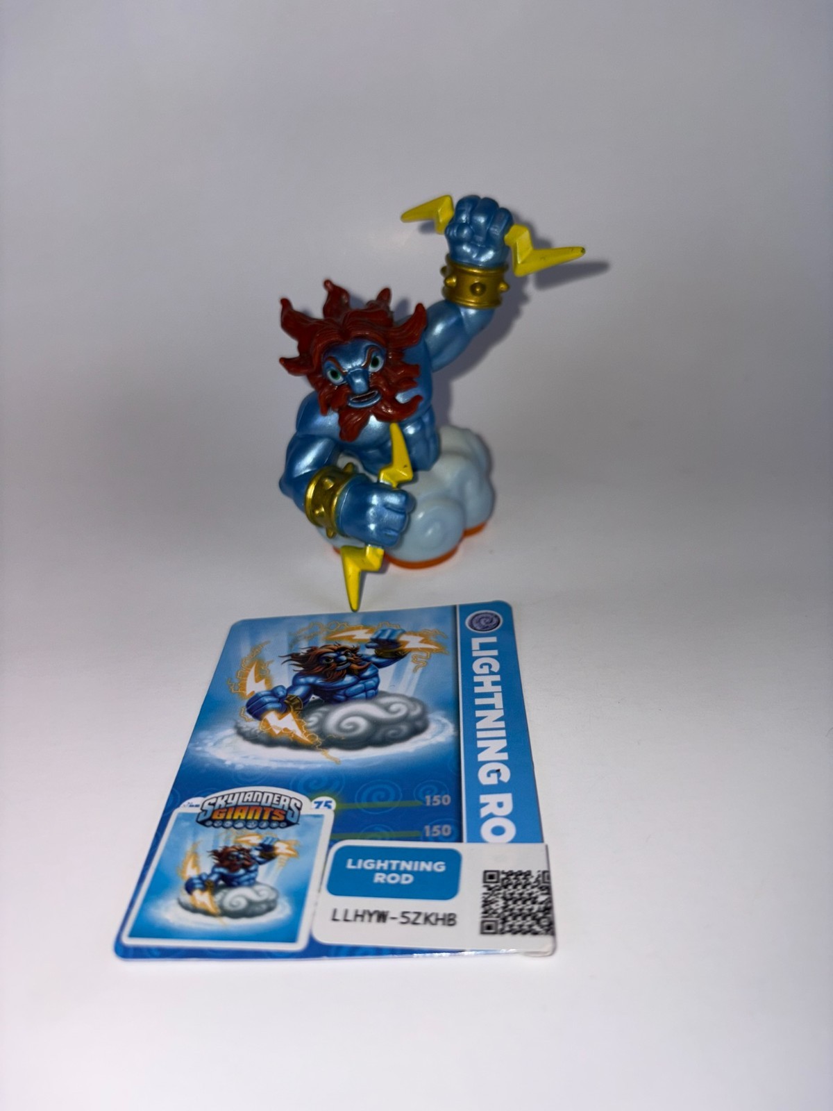 Skylanders Giants Lightning Rod Series 2 Figure Activision 2012 w/ Card