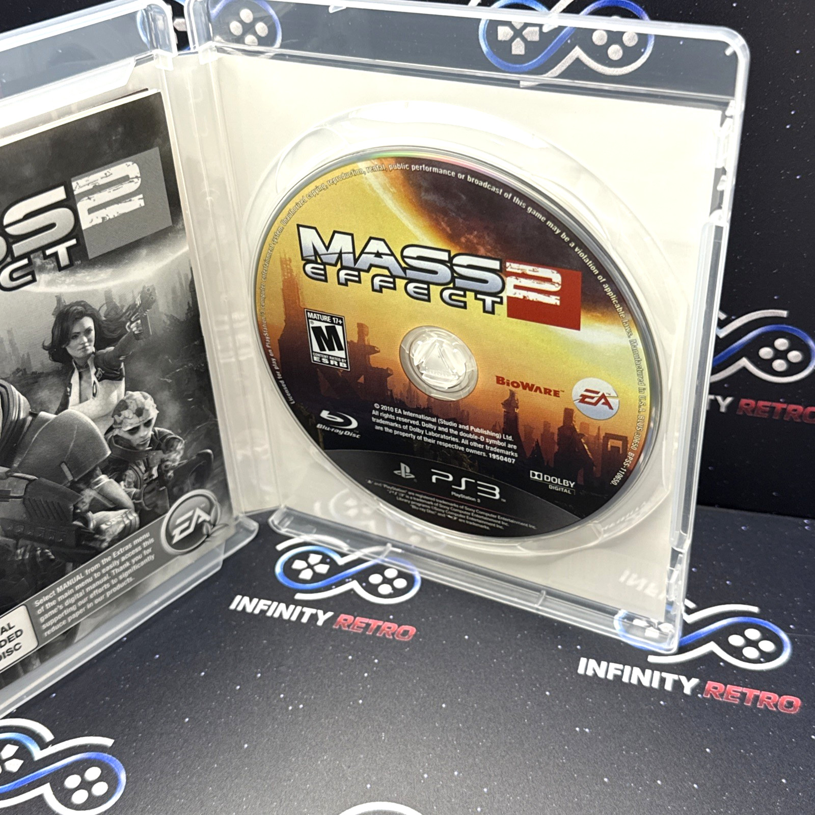 Mass Effect 2 Sony PlayStation 3 PS3 CIB Refurbished & Tested Free Shipping