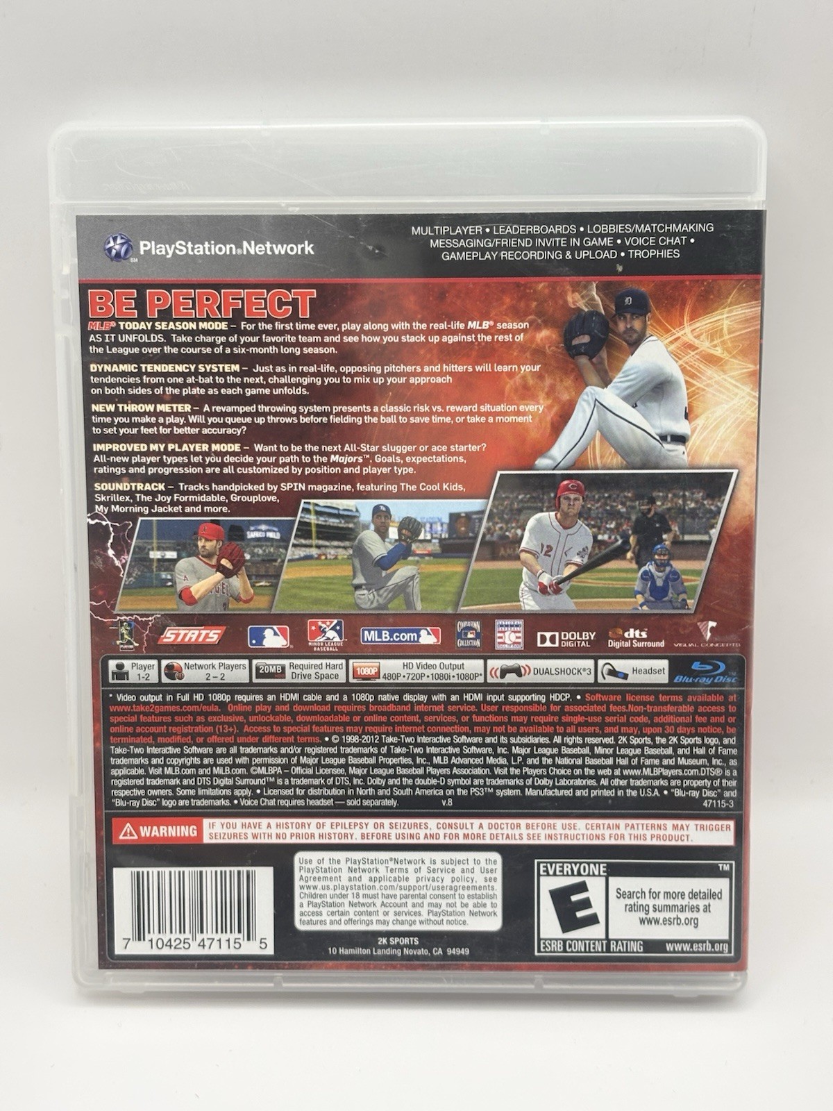 Major League Baseball MLB 2K12 (PlayStation 3)