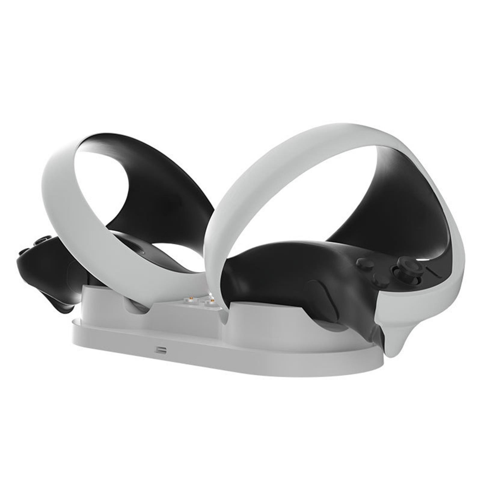 2IN1 Dual Charger Charging Dock Station Stand For PS5 PS VR2 Controllers Console