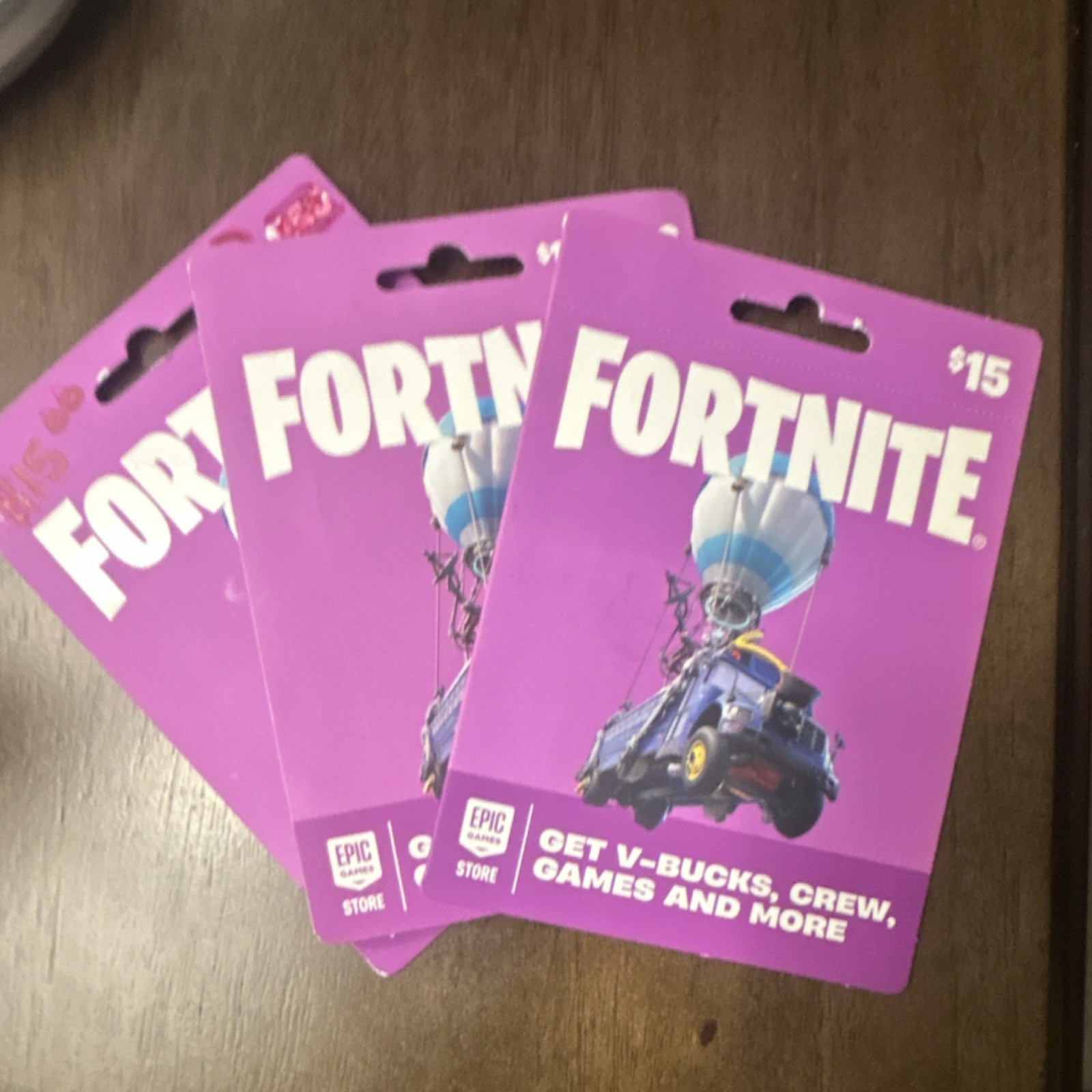 Epic Games Fortnite $15 Prepaid Gaming Card Multi-Platform for Games