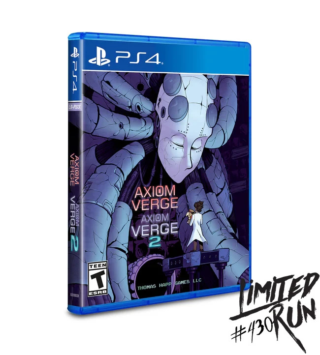 Axiom Verge 1 + 2 Dual Pack Alt Cover – Playstation 4 – Brand New