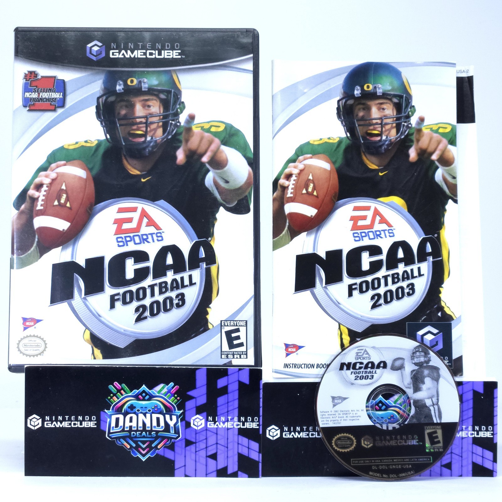 NCAA Football 2003 GC CIB W/ Manual – GameCube