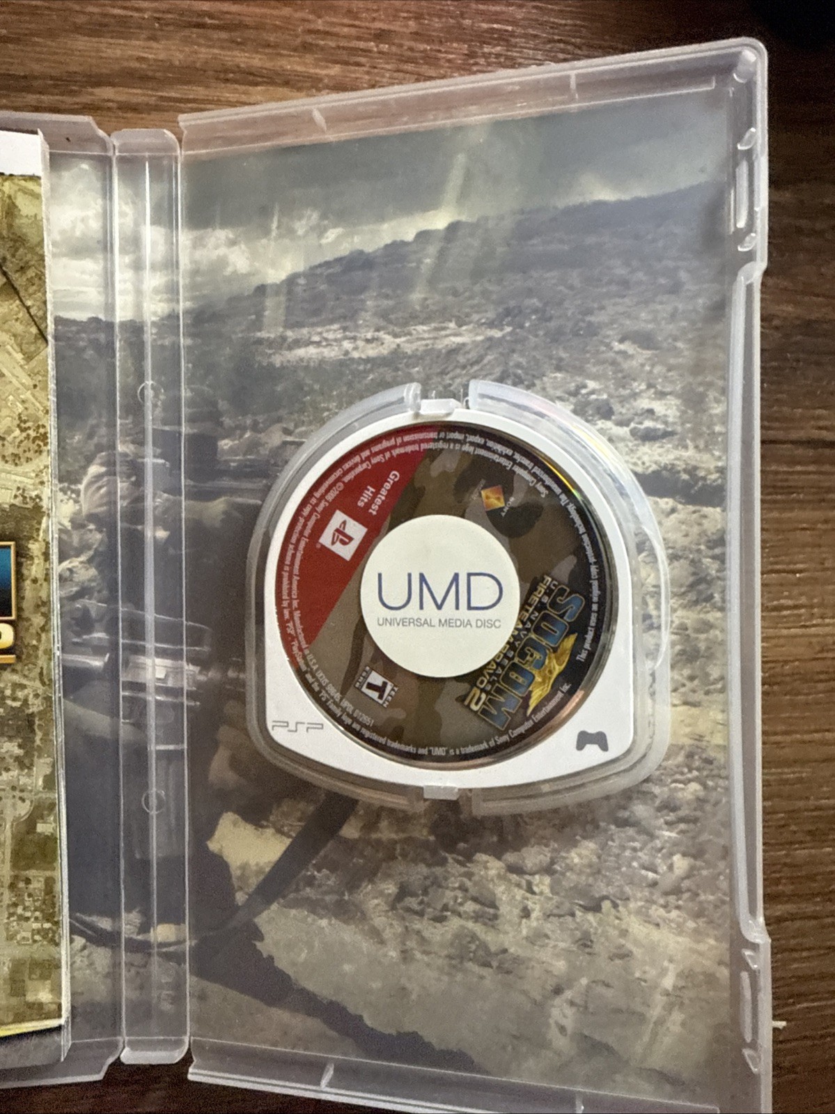 SOCOM: U.S. Navy SEALs — Fireteam Bravo 2 (Sony PSP, 2006) Complete In Box
