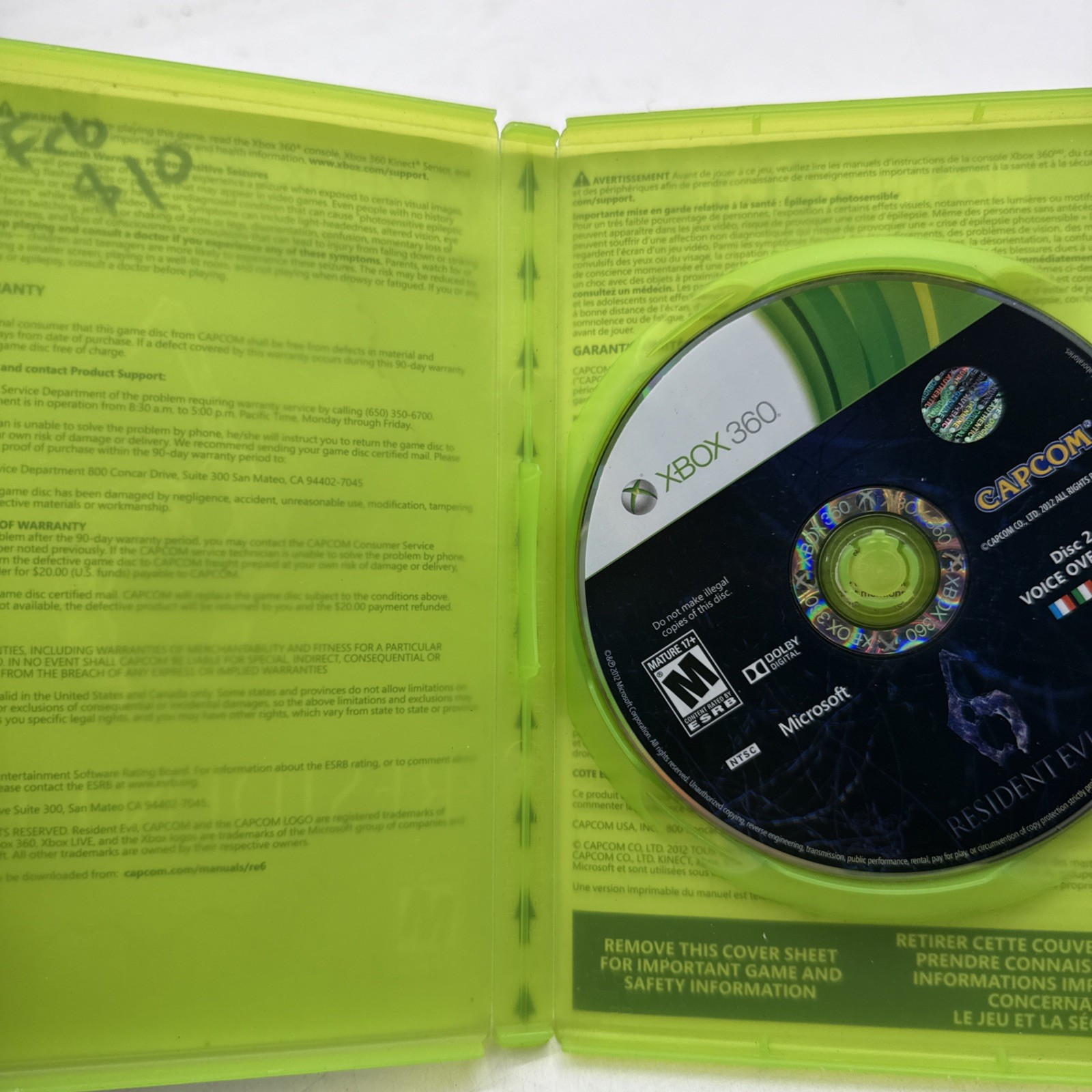 Resident Evil 6 – Xbox 360