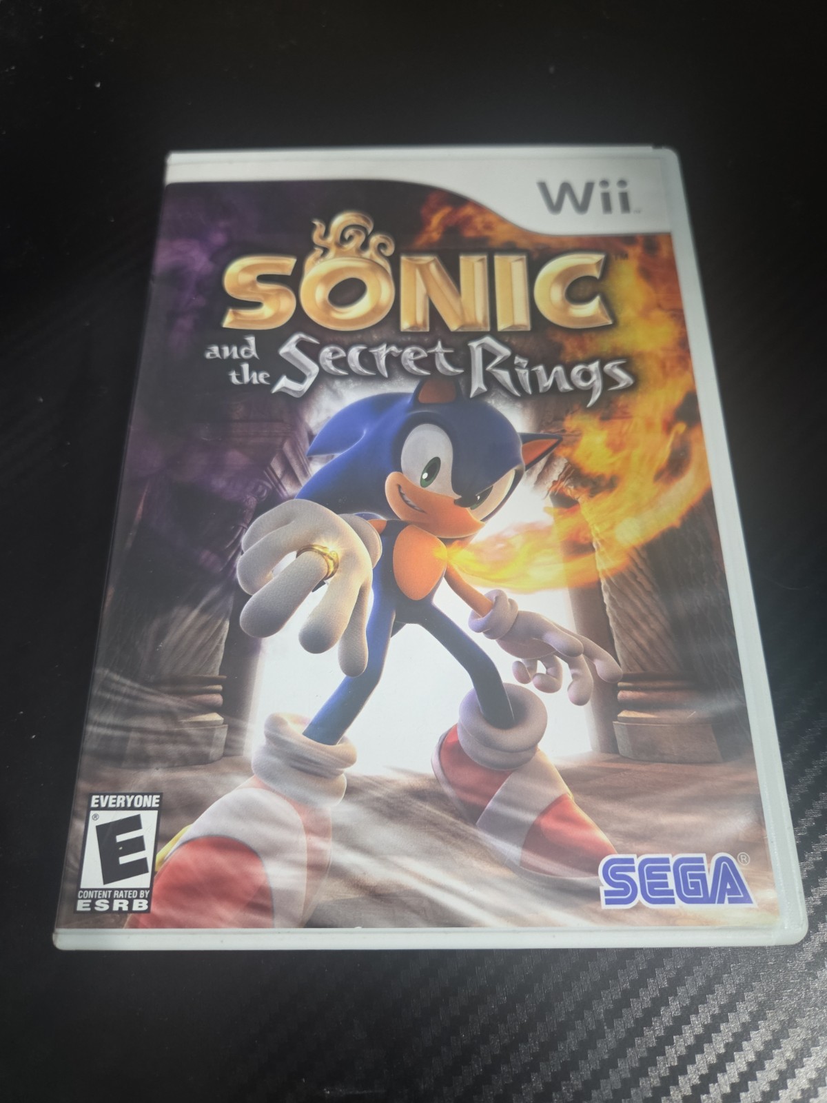 Sonic & The Secret Rings / Game – Nintendo Wii – Read Description