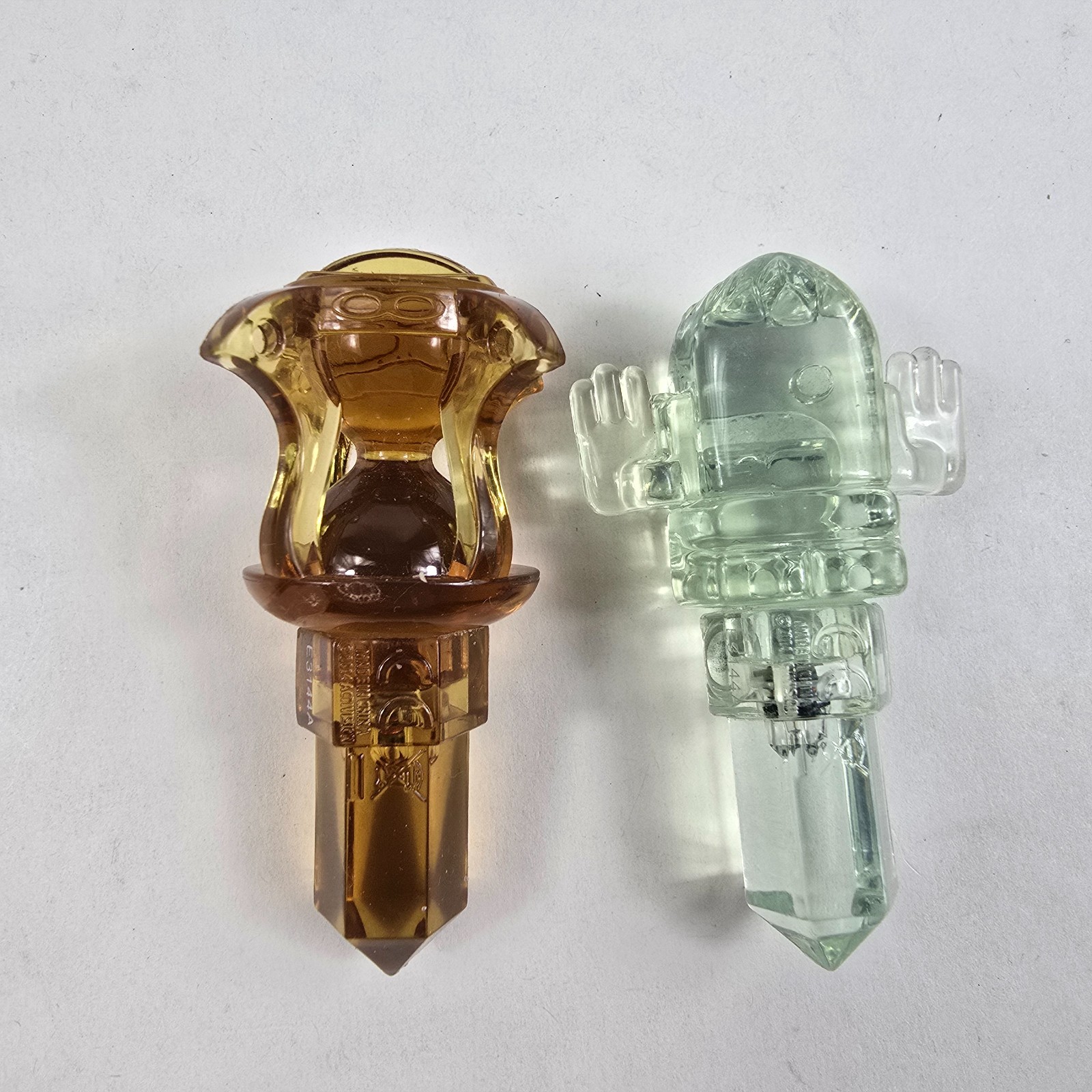 Lot 6 Skylanders Trap Team Crystals Tiki Hammer Toucan Hourglass Scepter Trap