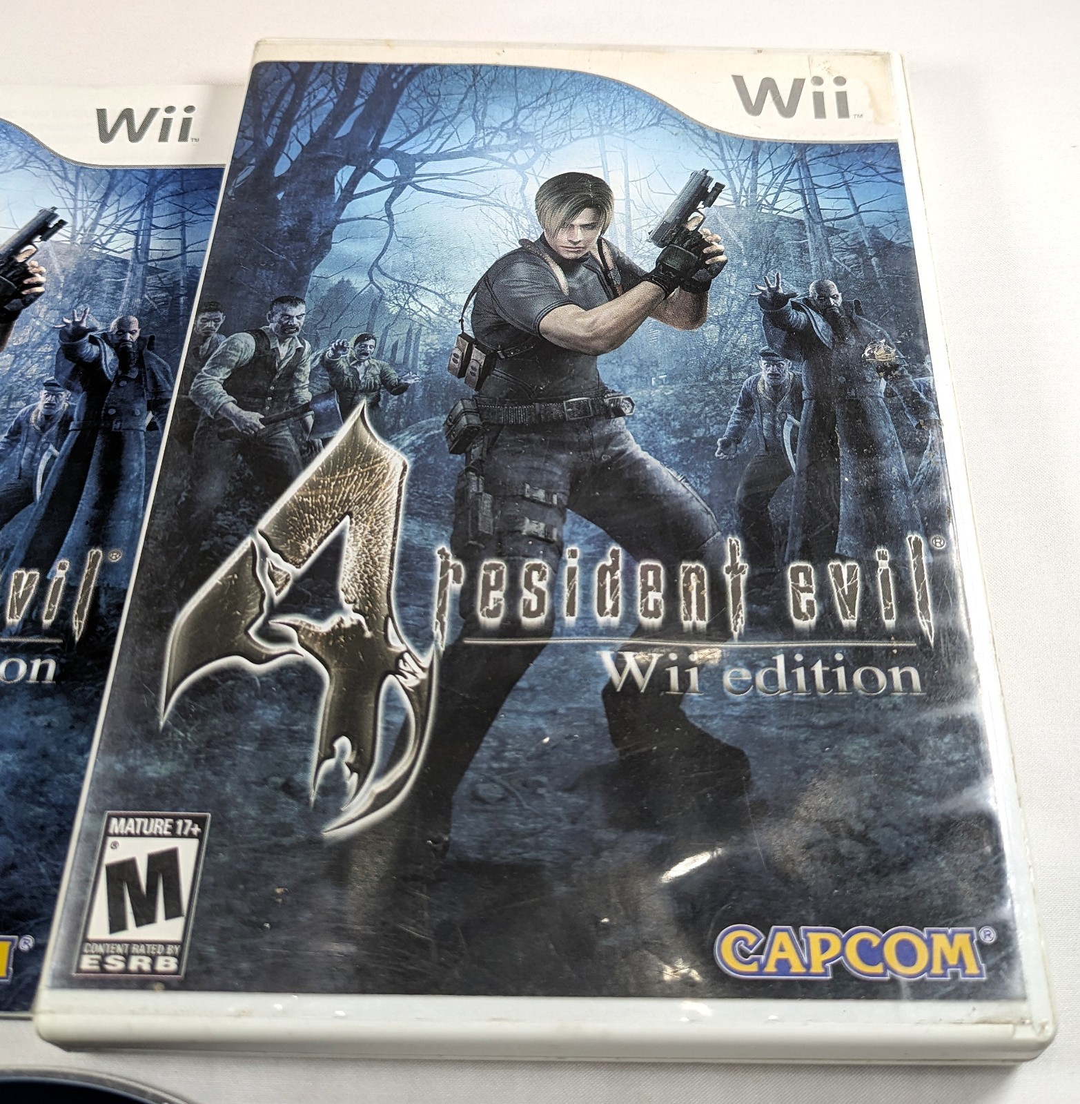 Resident Evil 4 Nintendo Wii Edition with manual tested