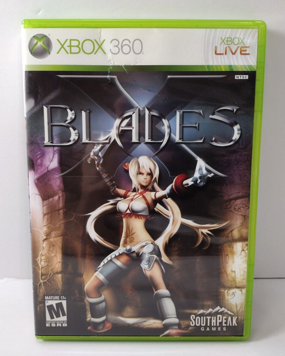X-Blades (Xbox 360, 2009) Hack & Slash Action Video Game COMPLETE Tested! Read!