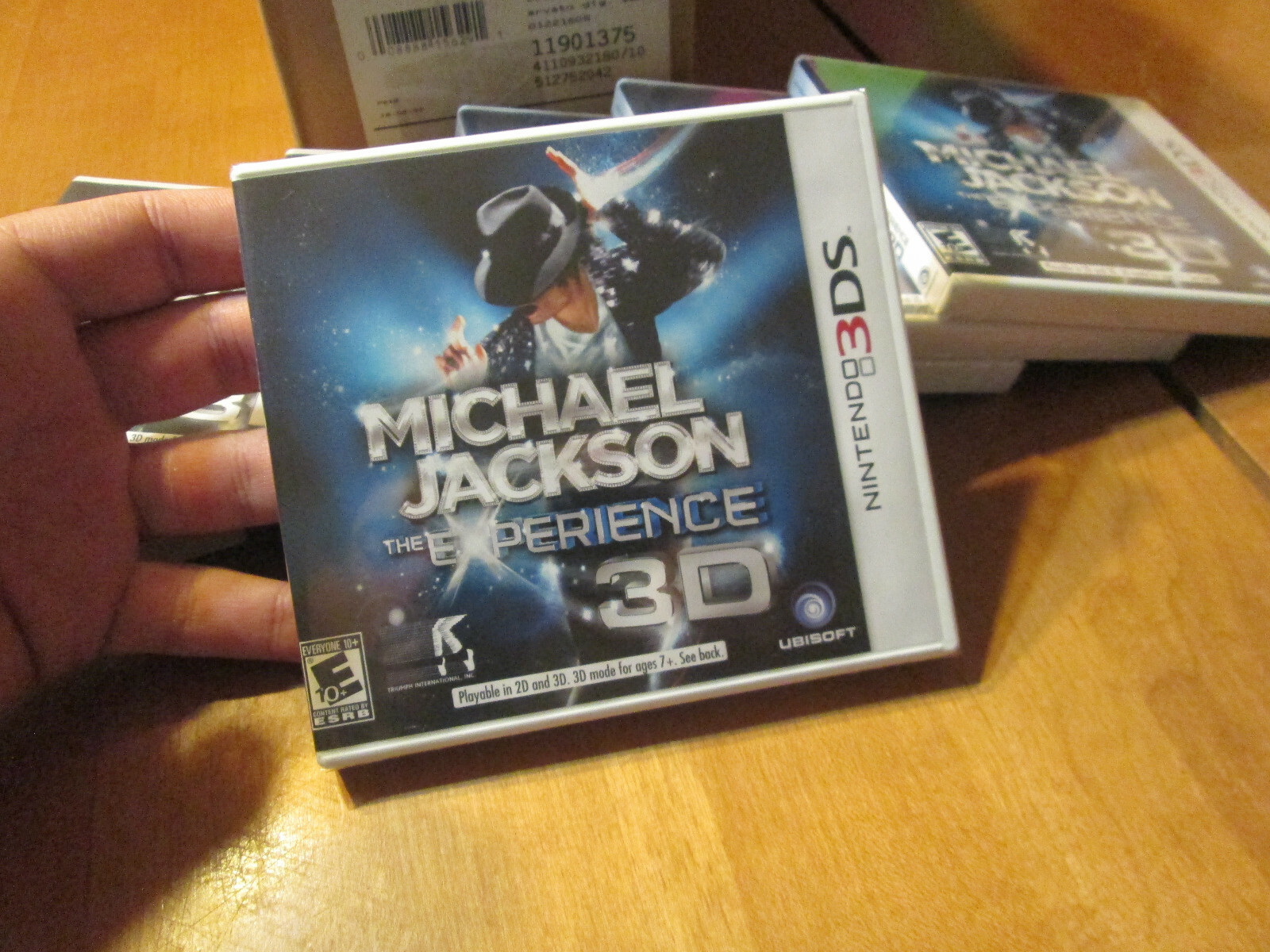 Michael Jackson The Experience 3D Nintendo 3DS NEW SEALED DANCING THRILLER +++