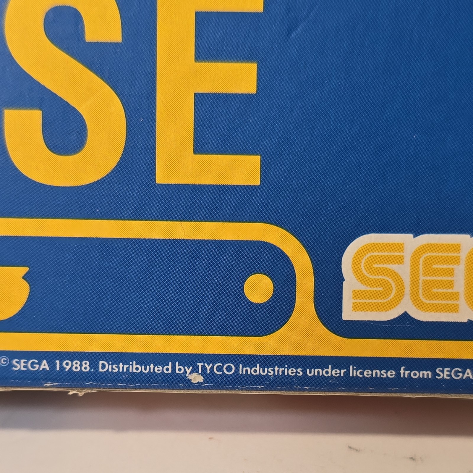 Vintage Tyco Sega Video Driver California Chase Video Tape VHS Game