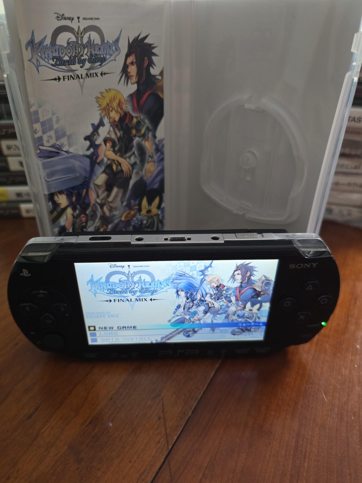 Kingdom Hearts Birth by Sleep Final Mix PSP Japan ULJM-05775 CIB Tested Working