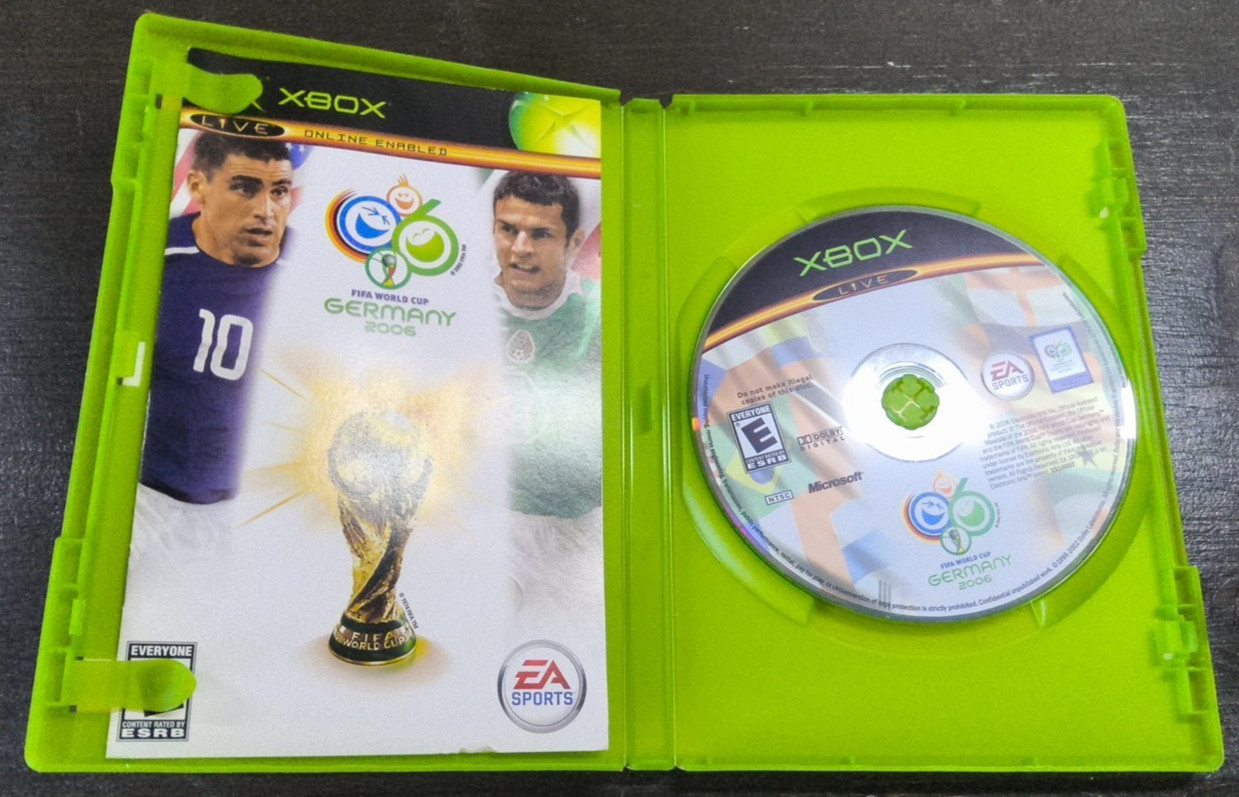 Microsoft Original Xbox 2 pack FIFA WORLD CUP GERMANY 2006 AND NBA 2K7