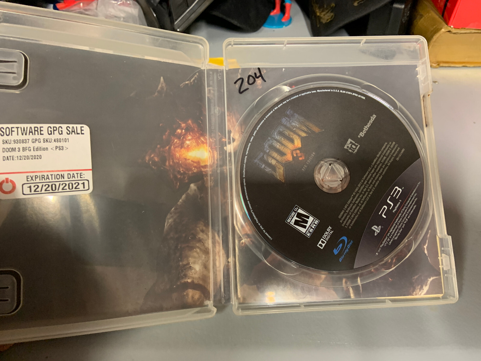 Doom 3 — BFG Edition (Sony PlayStation 3, 2012)